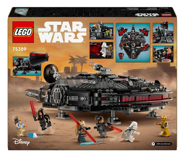 LEGO Star Wars 75389 Mroczny Sokół Millennium - 1266170 - zdjęcie 8
